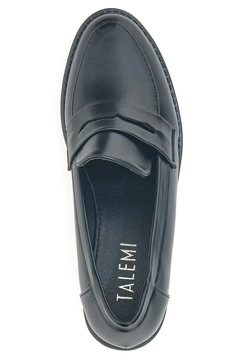 TALEMI Mocassini Nero 2442532 miniatura 3