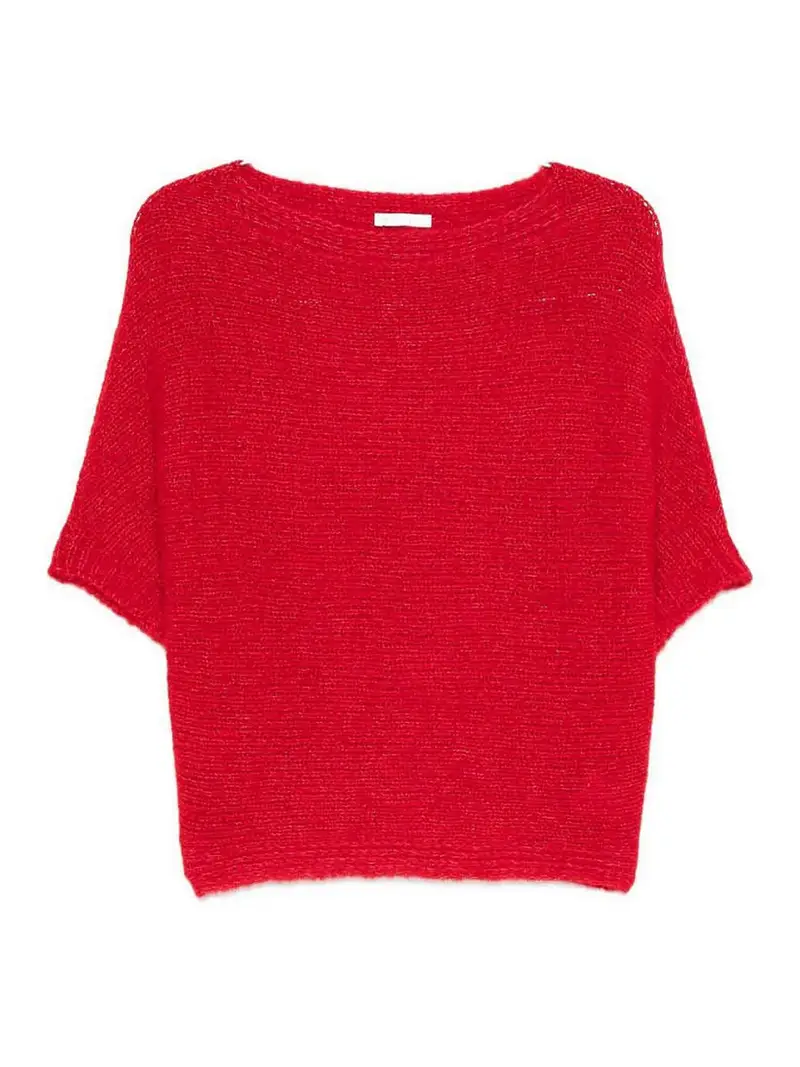 Maglione di lana Rosso