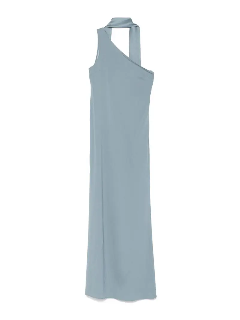 Caroline Long Dress Blu