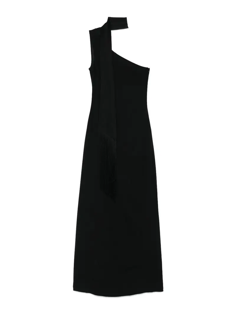 Caroline Long Dress Nero