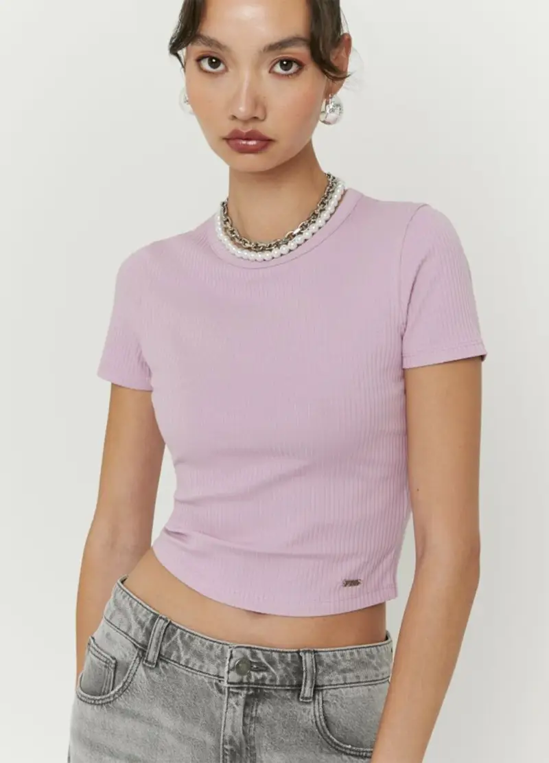 TALLY WEIJL T-shirt Donna Rosa 3715017 miniatura 3