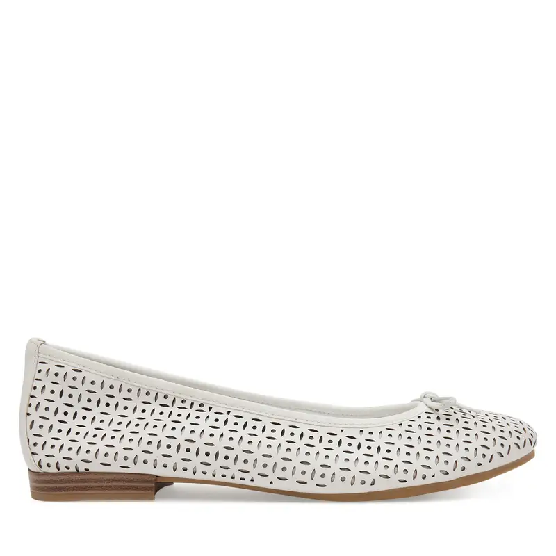 Tamaris Ballerine Bianco 4188914