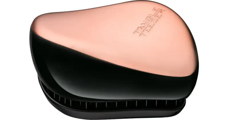 Spazzola professionale per capelli Tangle Teezer oro rosa (Compact Styler)