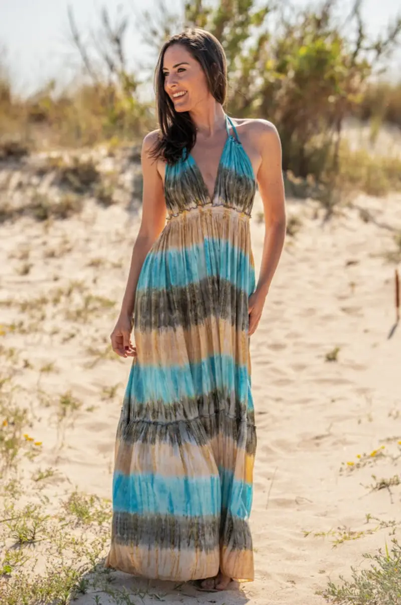 ABITO LUNGO DAFNE | Colore Multi |