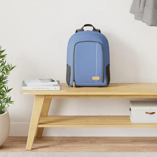 TARION TB-02 Zaino Fotografico Piccolo per Laptop, Fotocamera, Trekking - Impermeabile per PC 15", Reflex, Obiettivo miniatura 2