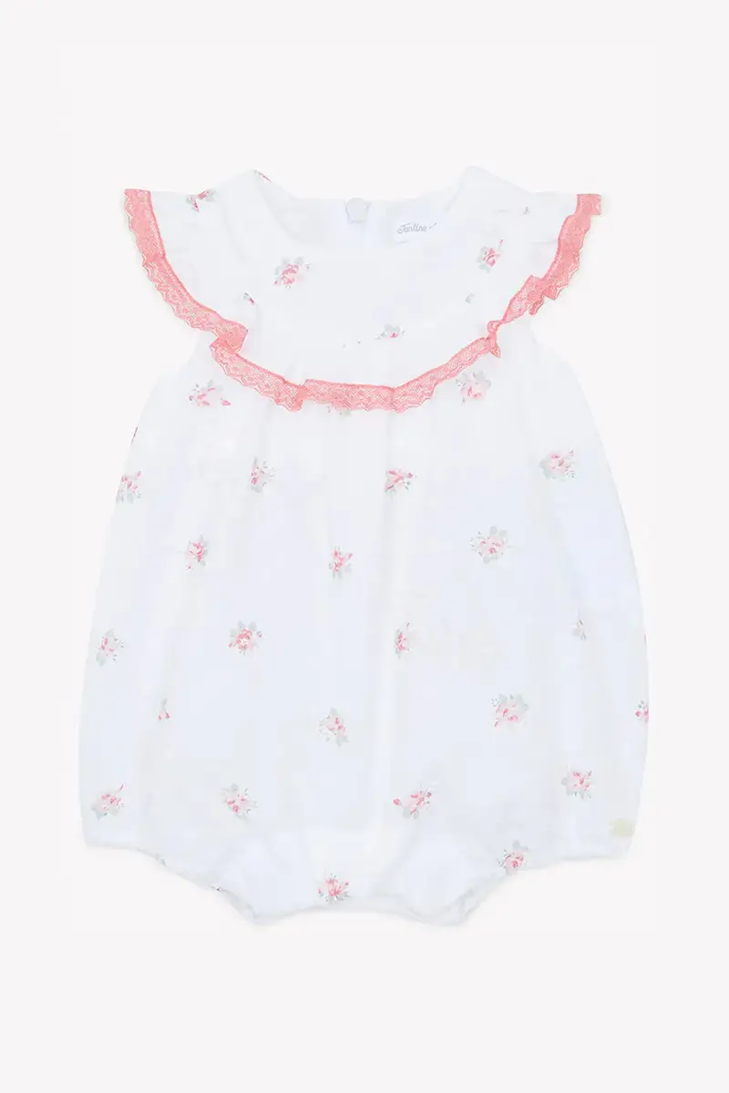 Tartine Et Chocolat Body Neonato Bianco 3301163