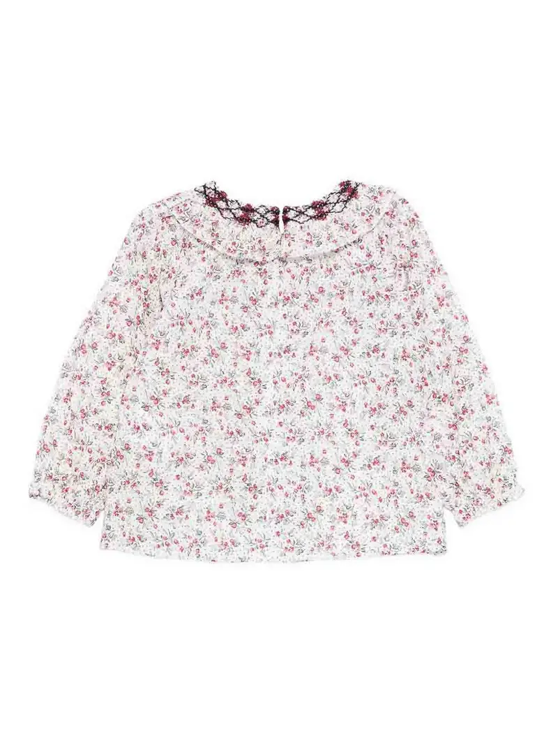 Camicia Con Stampa Bianco