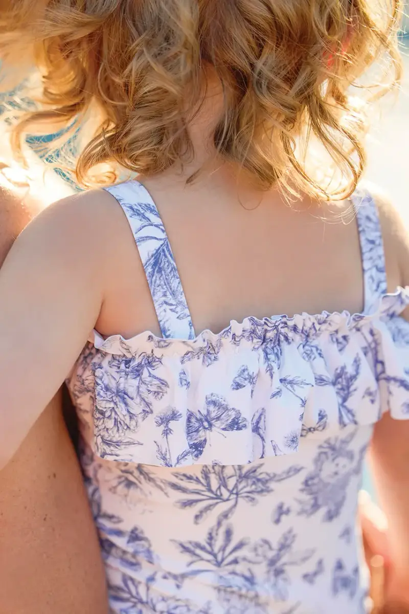 costume intero bambino/a colore blu CA38021 miniatura 5