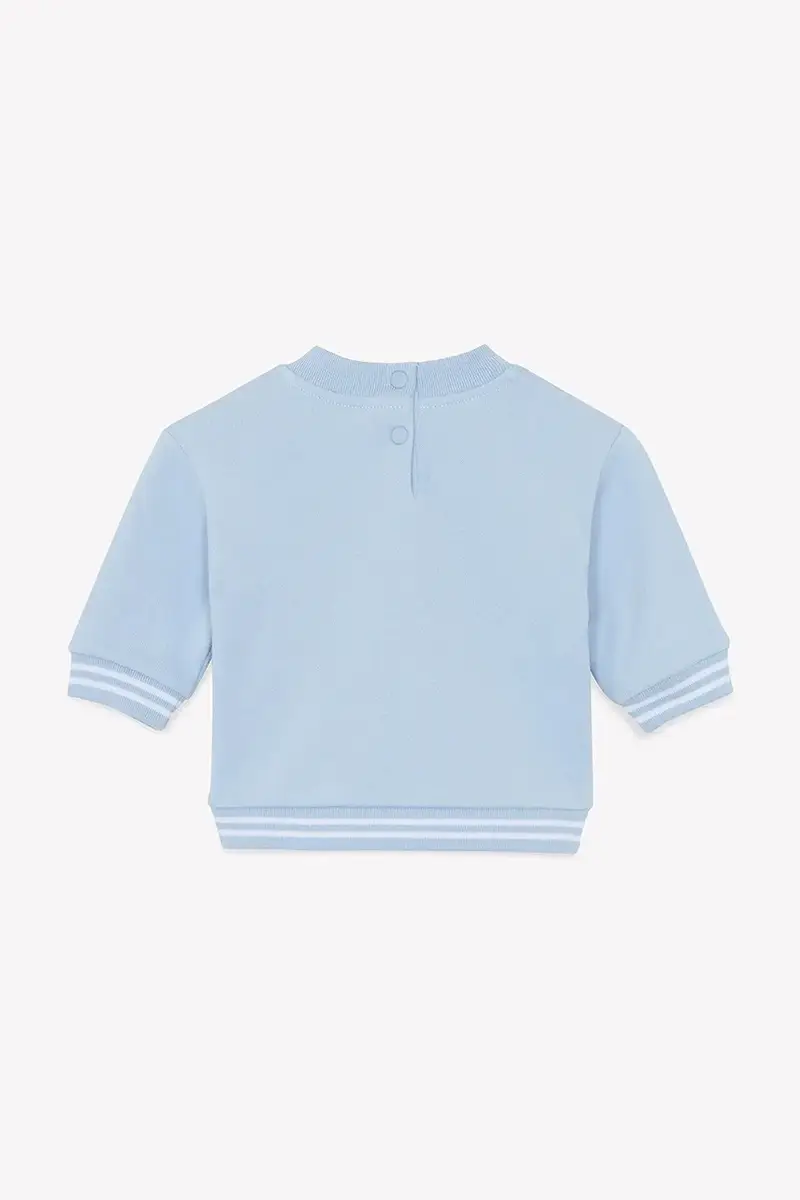 felpa in cotone bambino/a colore blu CA15031 miniatura 3