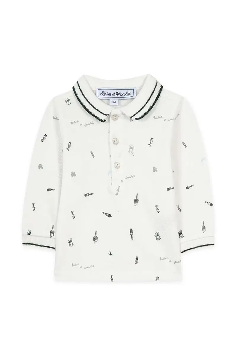 longsleeve in cotone bambino/a Verde