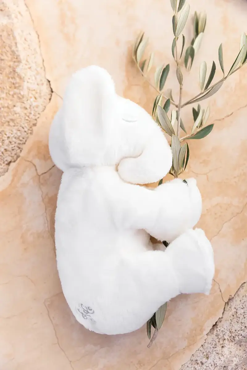 peluche T30219H Bianco miniatura 4