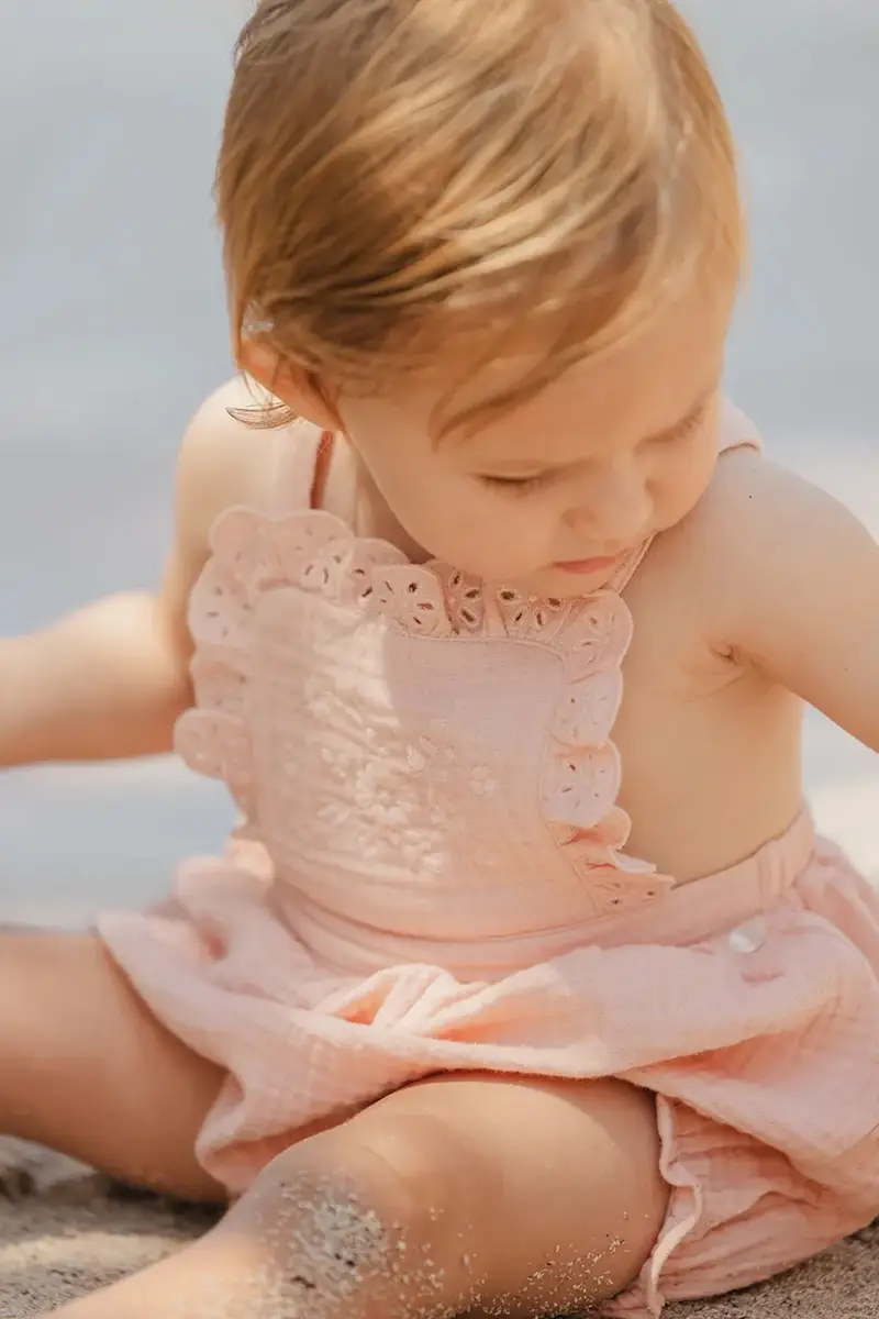 rampers in cotone neonato/a CA33000 Arancione