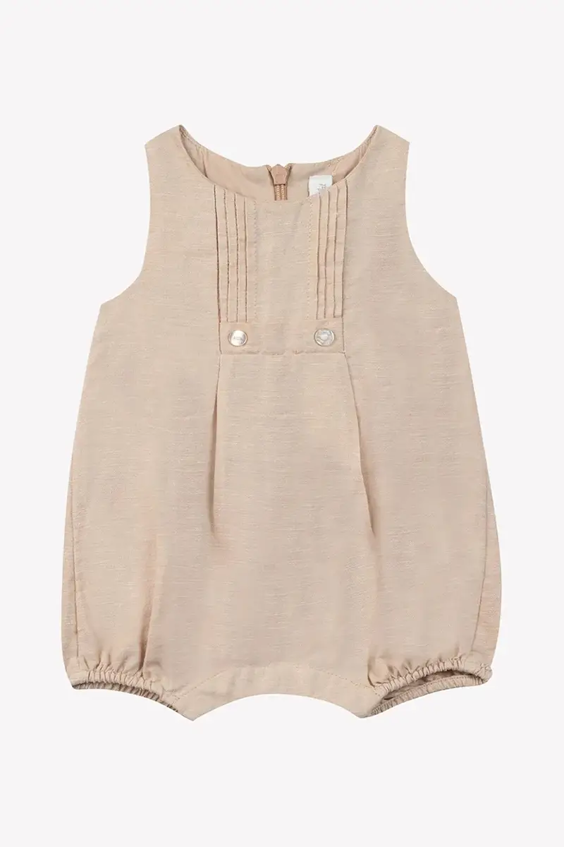 rampers in lino per bambini CA33020 Beige