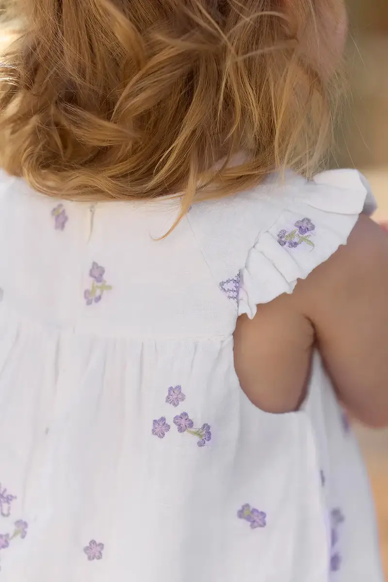 set di lana bambino/a colore bianco CA37031 miniatura 5