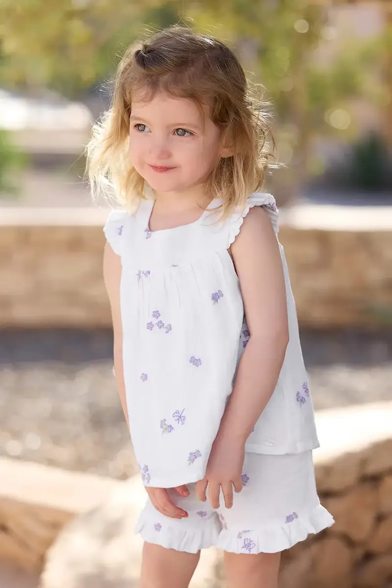 set di lana bambino/a colore bianco CA37031