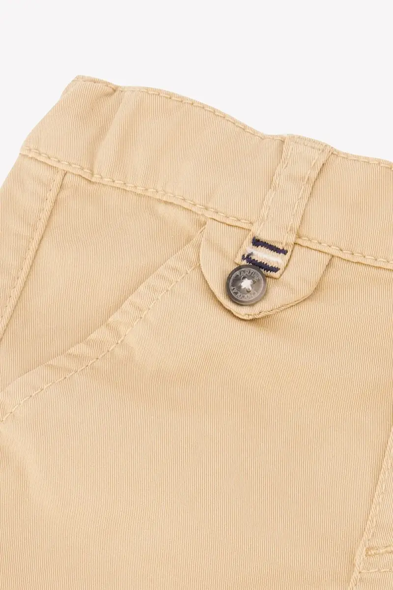 shorts di lana bambino/a colore beige CA26131 miniatura 3