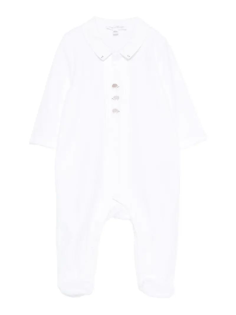 Tutina Con Stampa Bianco