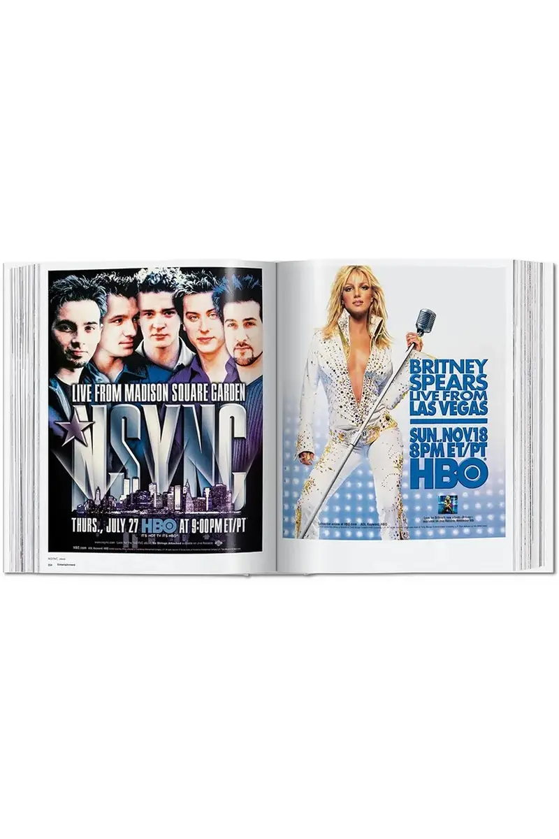 libro All-American Ads of the 2000s by Heller Steven, English colore blu miniatura 2