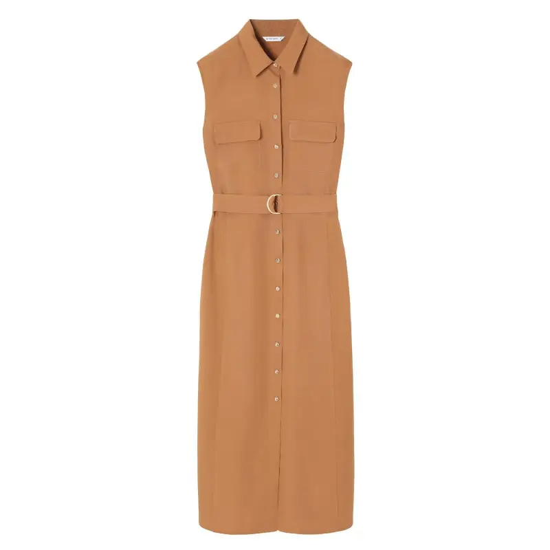 Abito a Camicia da donna Tatuum Mokka