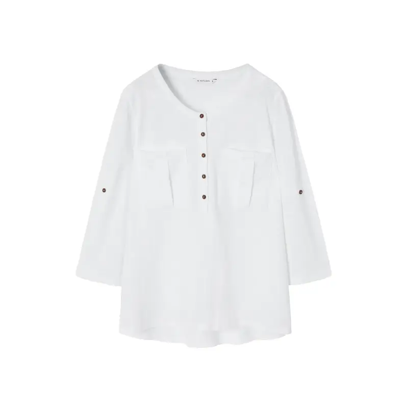 Blusa di cotone donna Tatuum Alja