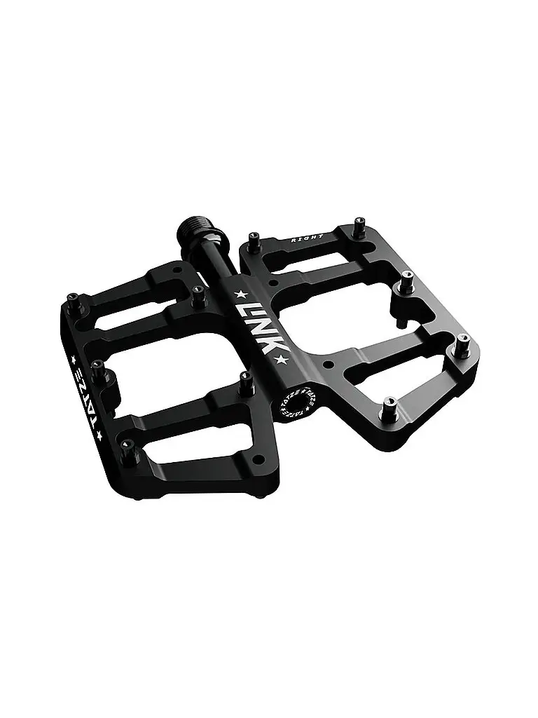 Flatpedale Link nero