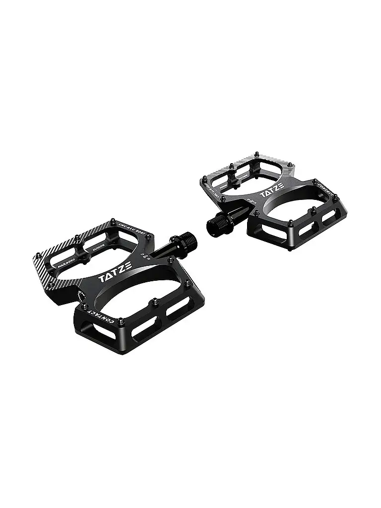 Pedali flat Contact CNC nero | S