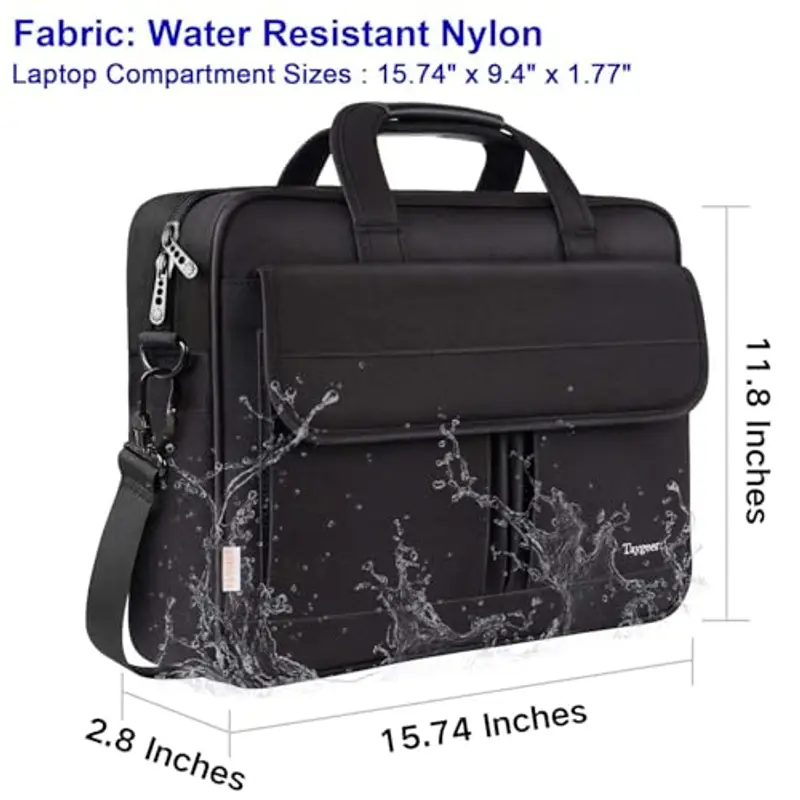 Taygeer Borsa messenger Uomo Nero 1249282 miniatura 3