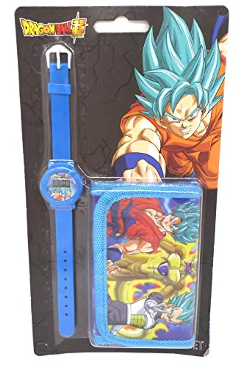 TDL Dragon Ball Z Set Regalo Orologio + Portafoglio - Licenza Ufficiale -Watch & Wallet