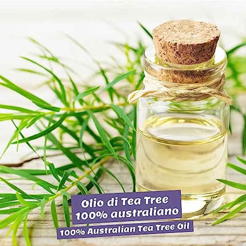 Tea Tree Oil 10ml - Olio Tea Tree puro biologico - anti acne, brufoli e punti neri - Olio Essenziale di Albero del Tè per aromaterapia e diffusore miniatura 3