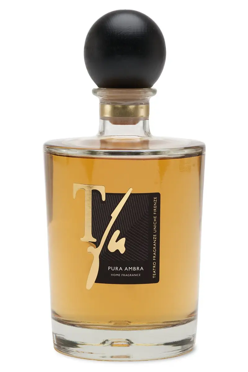 Fragranza Ambiente Con Stick 'Pura Ambra' 500 Nero