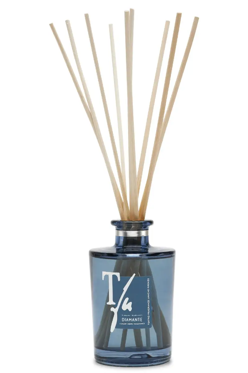 Fragranza Ambienti Con Stick 'Diamante' 250 Ml Azzurro