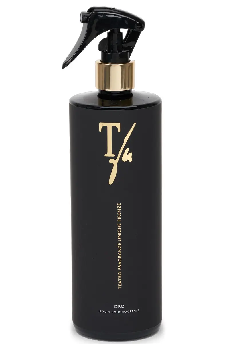 Spray Per Ambienti 'Oro' 500 Ml Nero