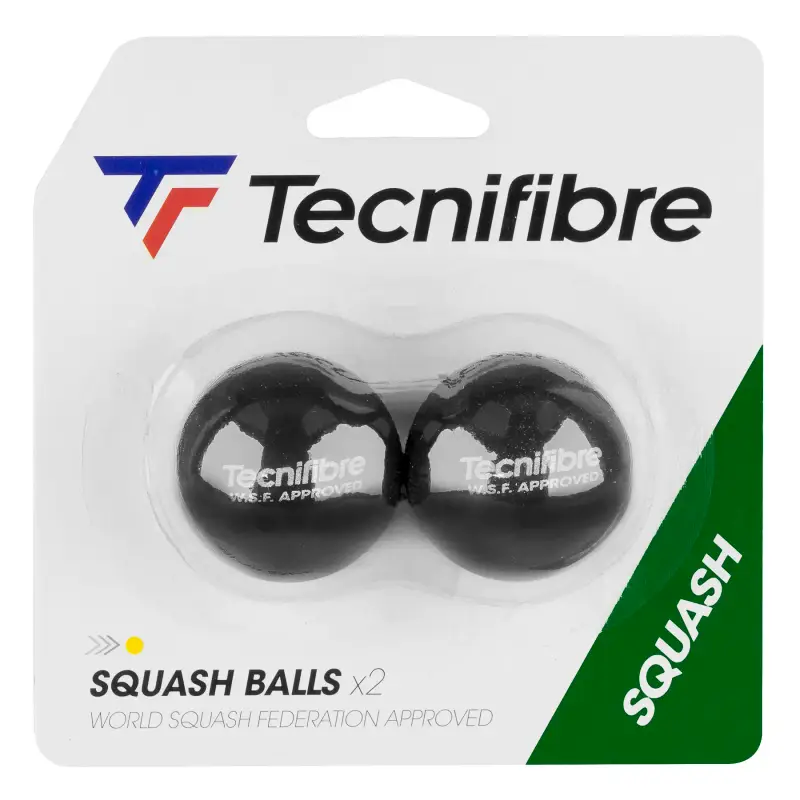 Set di 2 palline da squash Tecnifibre