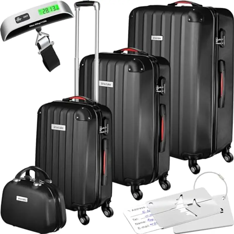 TecTake Beauty Case Nero 786399