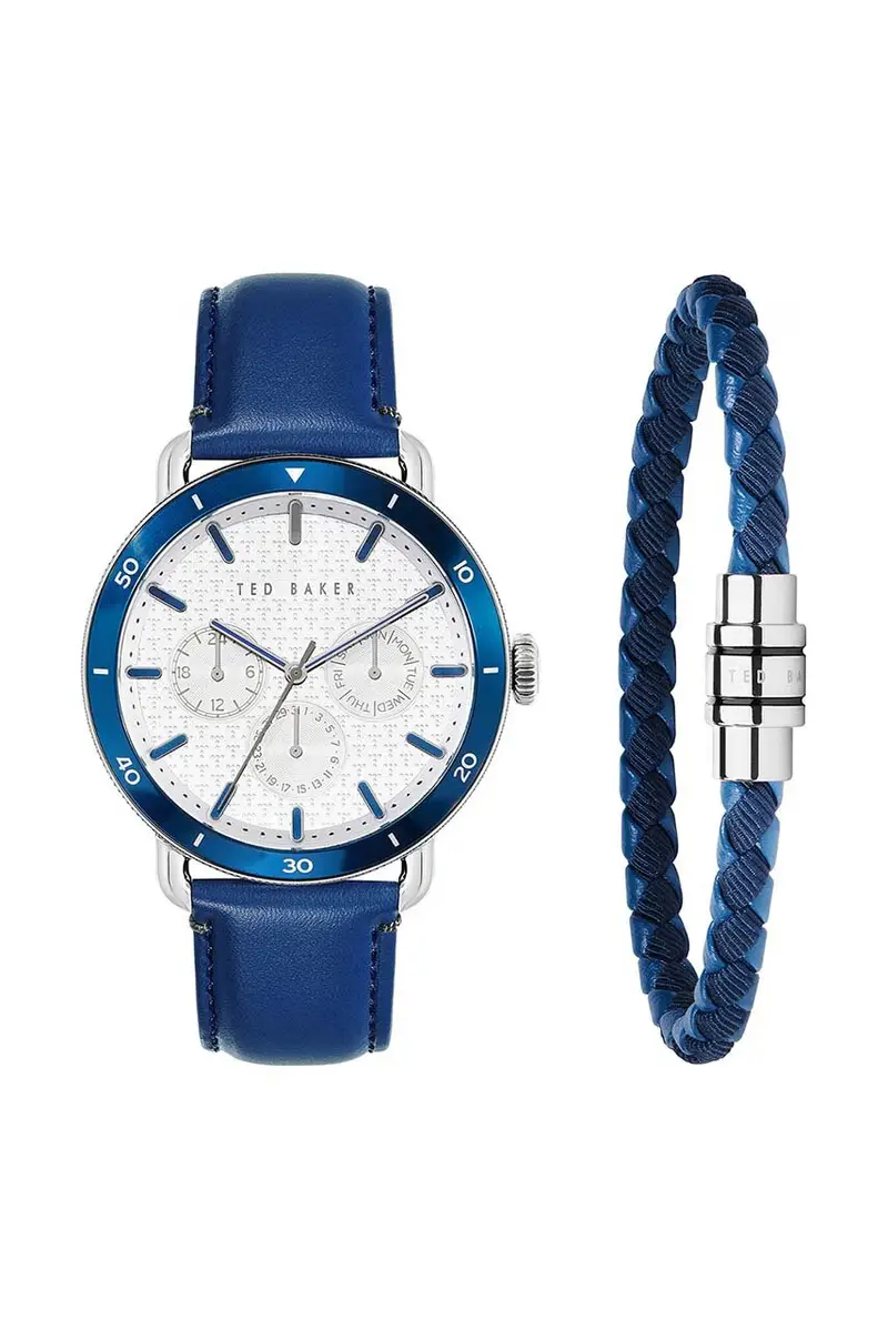 orologio e bracciale colore blu BKG028900