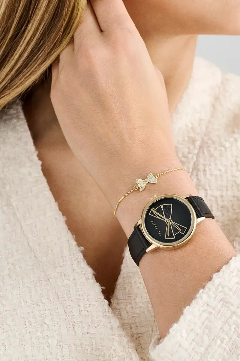 orologio e bracciale donna colore nero BKGFW2402 miniatura 5