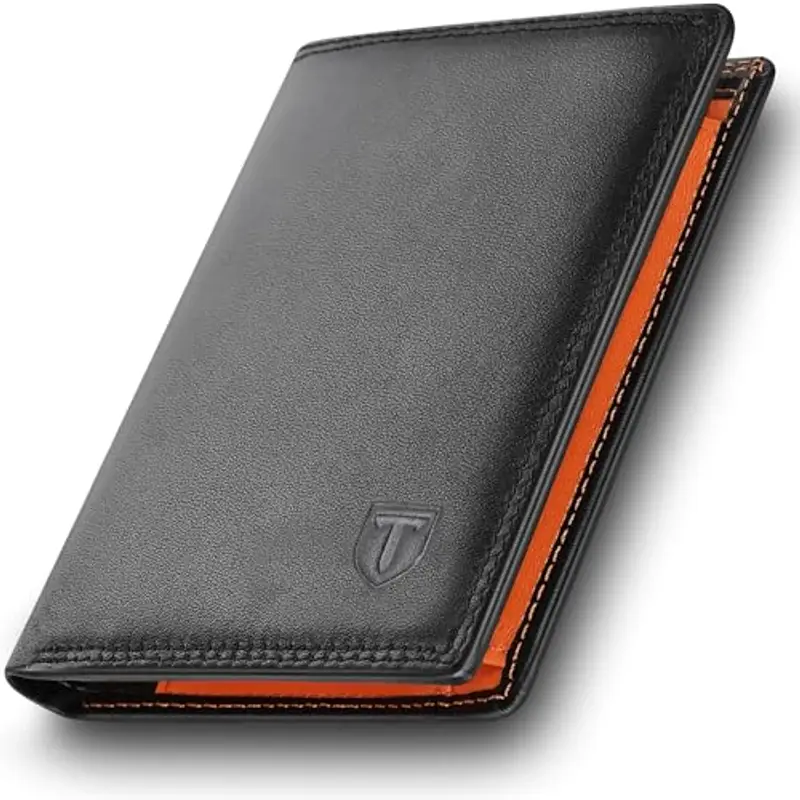 TEEHON Portamonete Uomo Nero 1584934