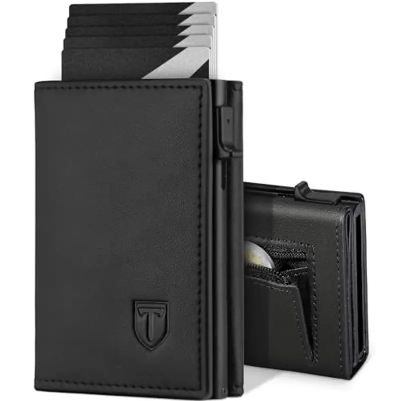 TEEHON Portamonete Uomo Nero 788950