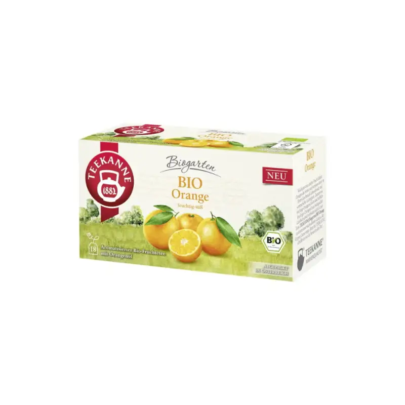 Biogarten - Tisana Bio all'Arancia, 18 bustine a doppia camera (41 g)