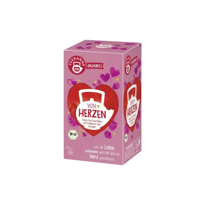 Organics - Tisana Bio alla Frutta From the Heart, 20 bustine a doppia camera (40 g)