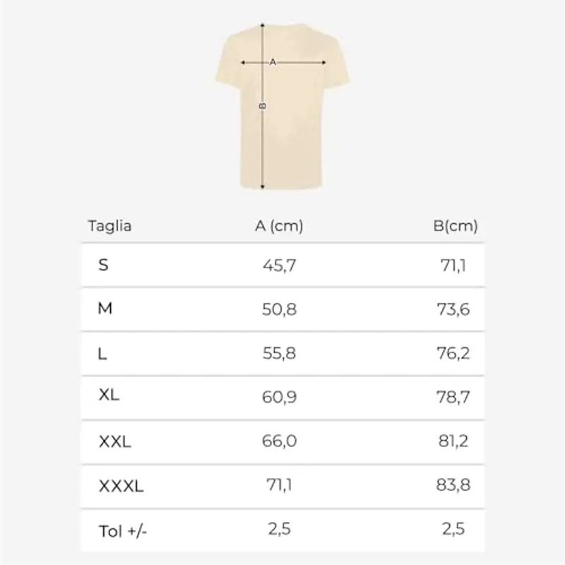 Teetaly T-shirt Uomo Rosso 1605091 miniatura 3