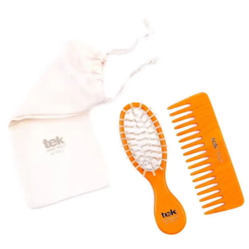 Kit da Borsetta con Custodia in Cotone, Arancioni