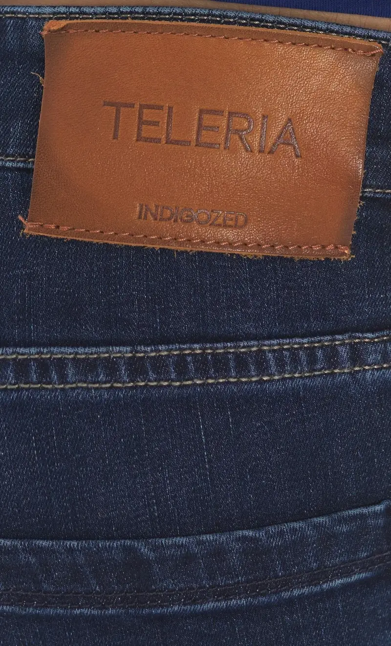 Jeans teleria zed cobra comfort f18 blu medio, colore blu miniatura 2