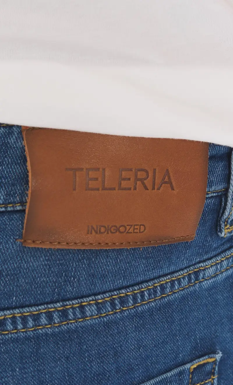 Jeans teleria zed mark leggero azzurro - ema, colore azzurro miniatura 2