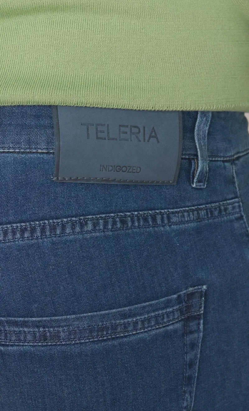 Jeans teleria zed mark super leggero azzurro - etb, colore azzurro miniatura 2