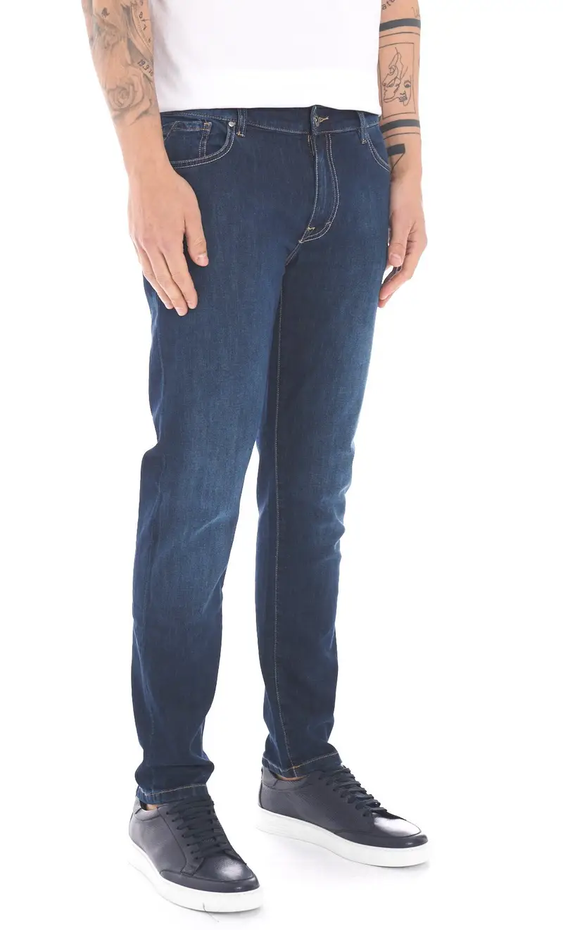 Jeans teleria zed mark super leggero blu medio - ehm, colore blu