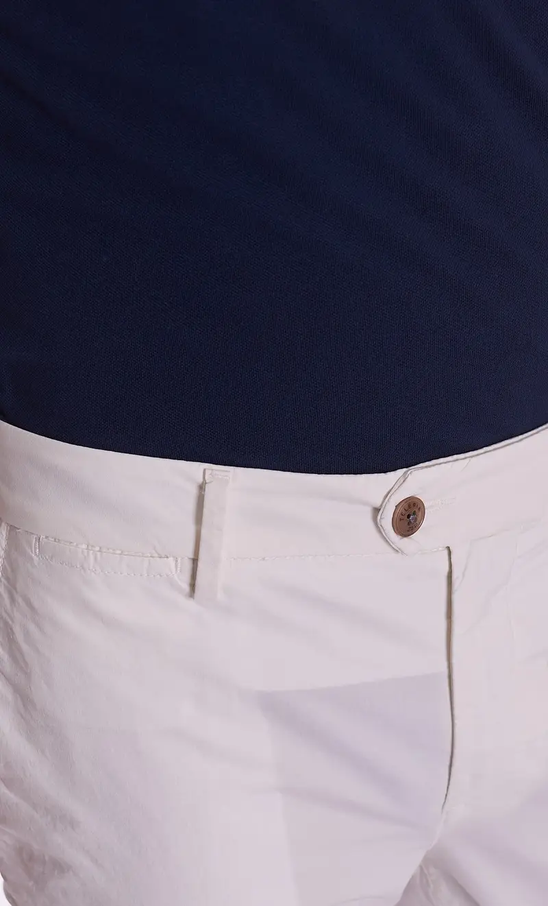 Pantalone super leggero teleria zed robin pop f17, colore bianco miniatura 2