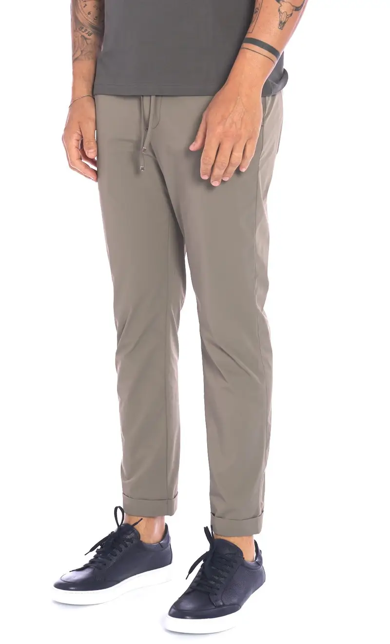 Pantalone tecnico teleria zed new bruce, colore fango