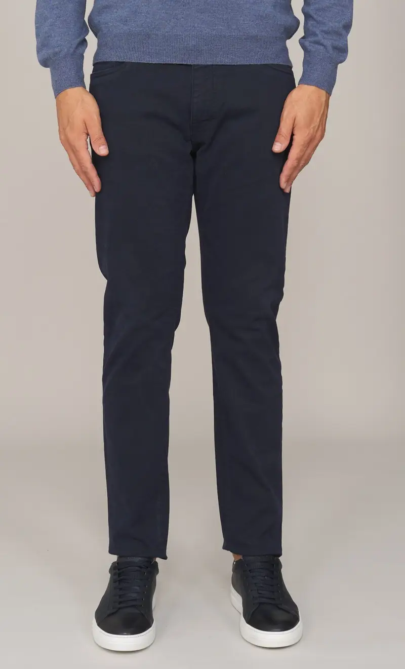 Pantalone teleria zed 5 tasche cobra slim f17 - gr, colore blu