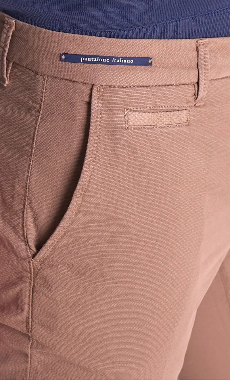 Pantalone teleria zed armaturato robin f17, colore fango miniatura 2